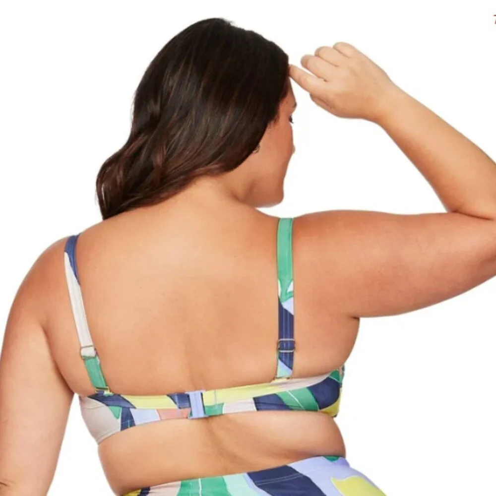 NWT Artesands L'Avana Botticelli Bandeau Bikini Top